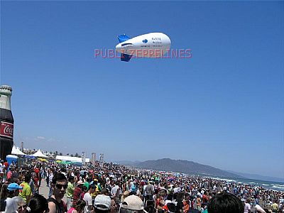 Advertising Blimp on Publi Zeppelins  Advertising  Balloon With Helium  Spheres  Balloons